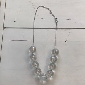 Clear necklace
